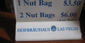 Go nuts at Las Vegas airport
