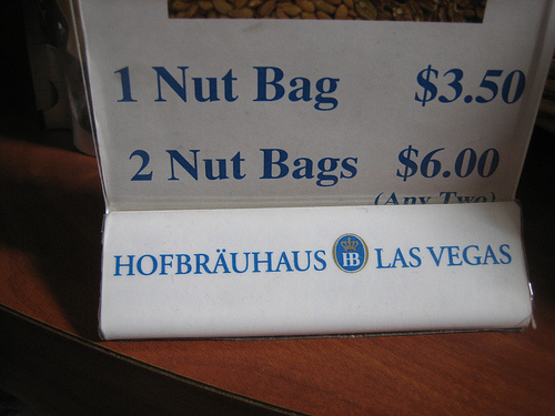 Go nuts at Las Vegas McCarran International Airport
