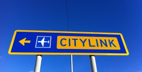 This way on your Melbourne run...