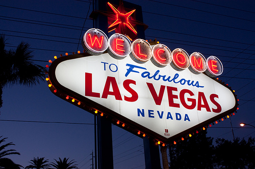 Camera, Light and Action at Las Vegas Airport