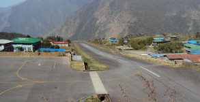 Tenzing-Hillary Airport (IATA: LUA), also known as Lukla Airport in Nepal Tenzing-Hillary Airport (IATA: LUA), also known as Lukla Airport in Nepal