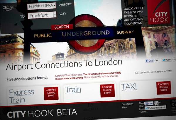 New website helps you find the best way into town