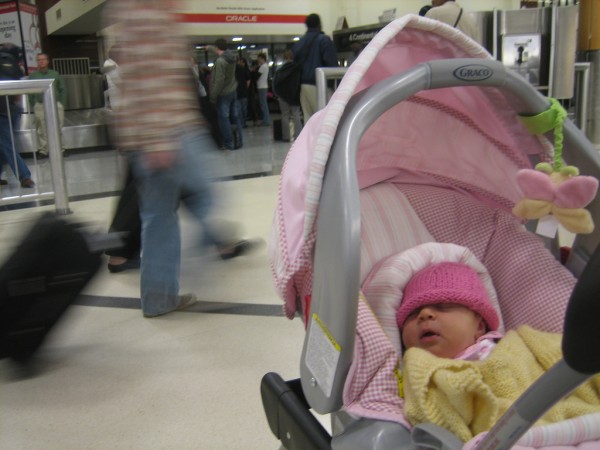 Guest blog: Getting through the airport with your baby