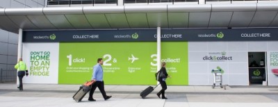 Woolworths airport pick-up at Melbourne Airport