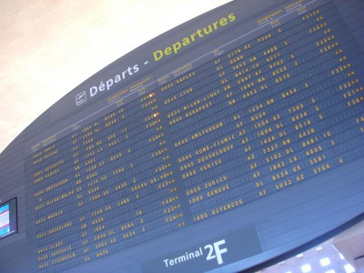 First delayed passengers, then delayed flights - Paris Charles de Gaulle Airport this weeek